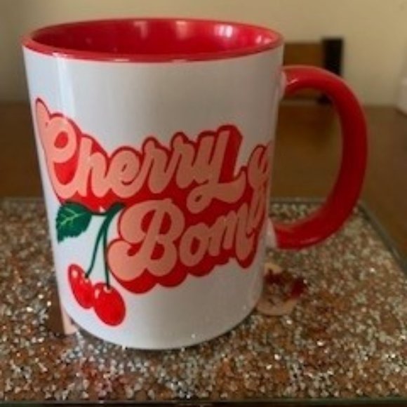 Cherry Coffee Cup - Picture 1 of 5